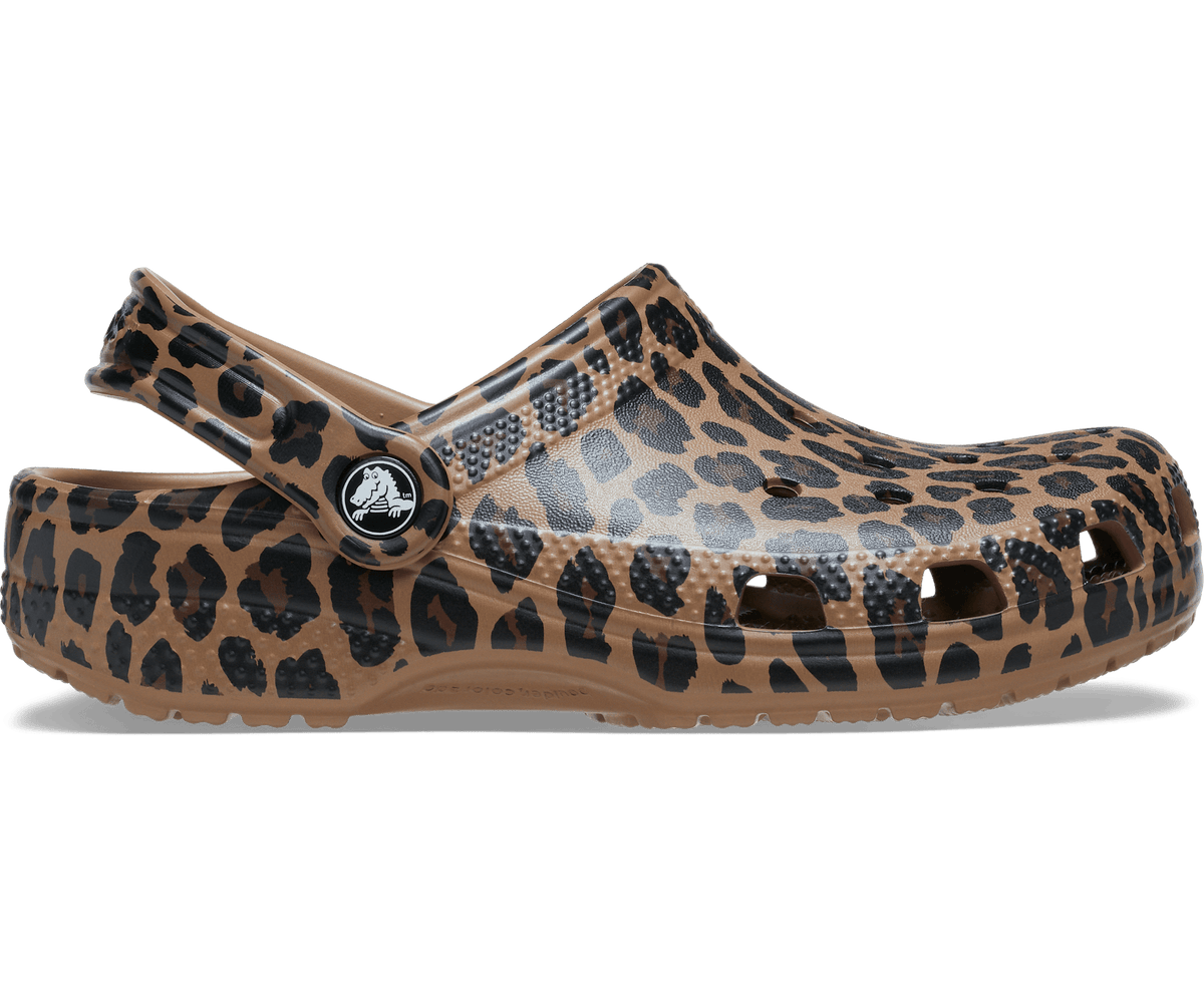 Toddler Classic Animal Clog - Sepia / Leopard